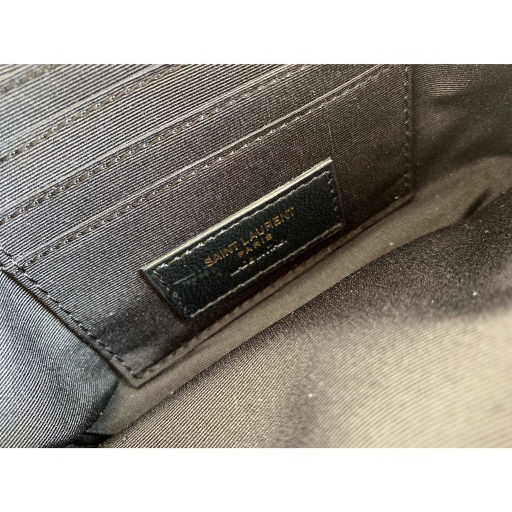 Saint Laurent Becky Crossbody Bag Black For Women 7in/18cm YSL P00533588