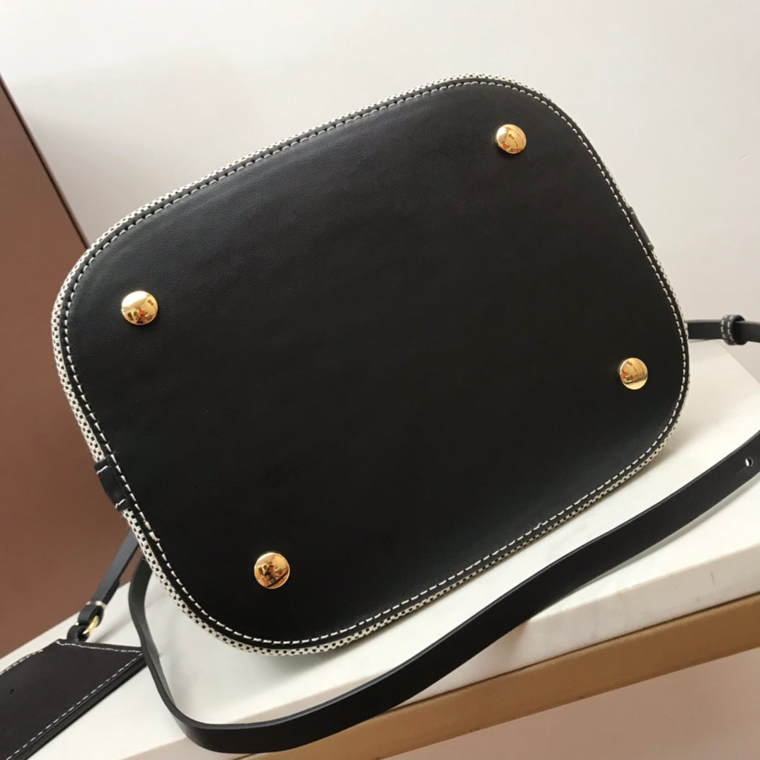 Top Quality PeGucciy Small Canvas Bag Gray For WomLB, Bags 9.8in/25cm