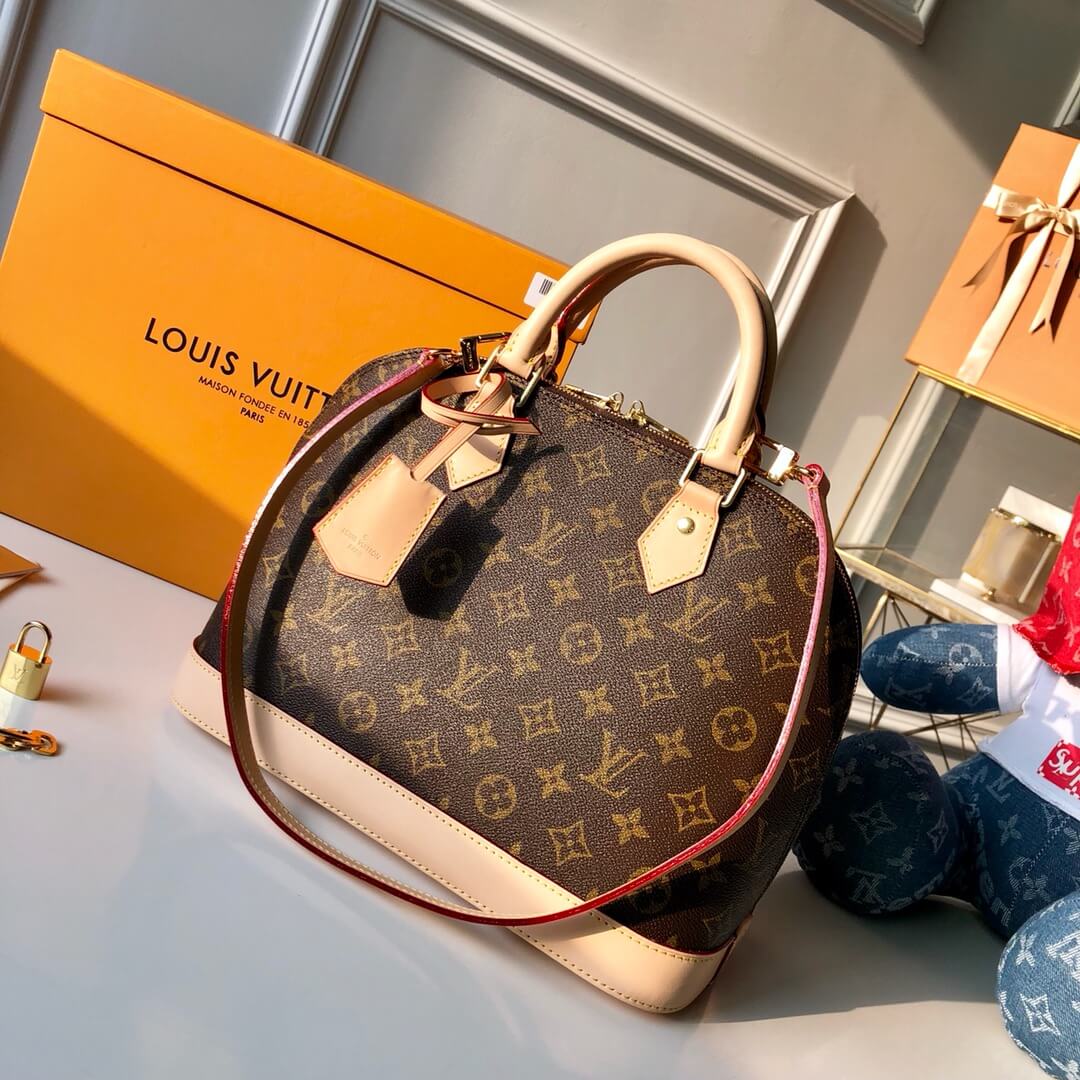 M53151 ALMA PM Monogram Canvas brown handbag