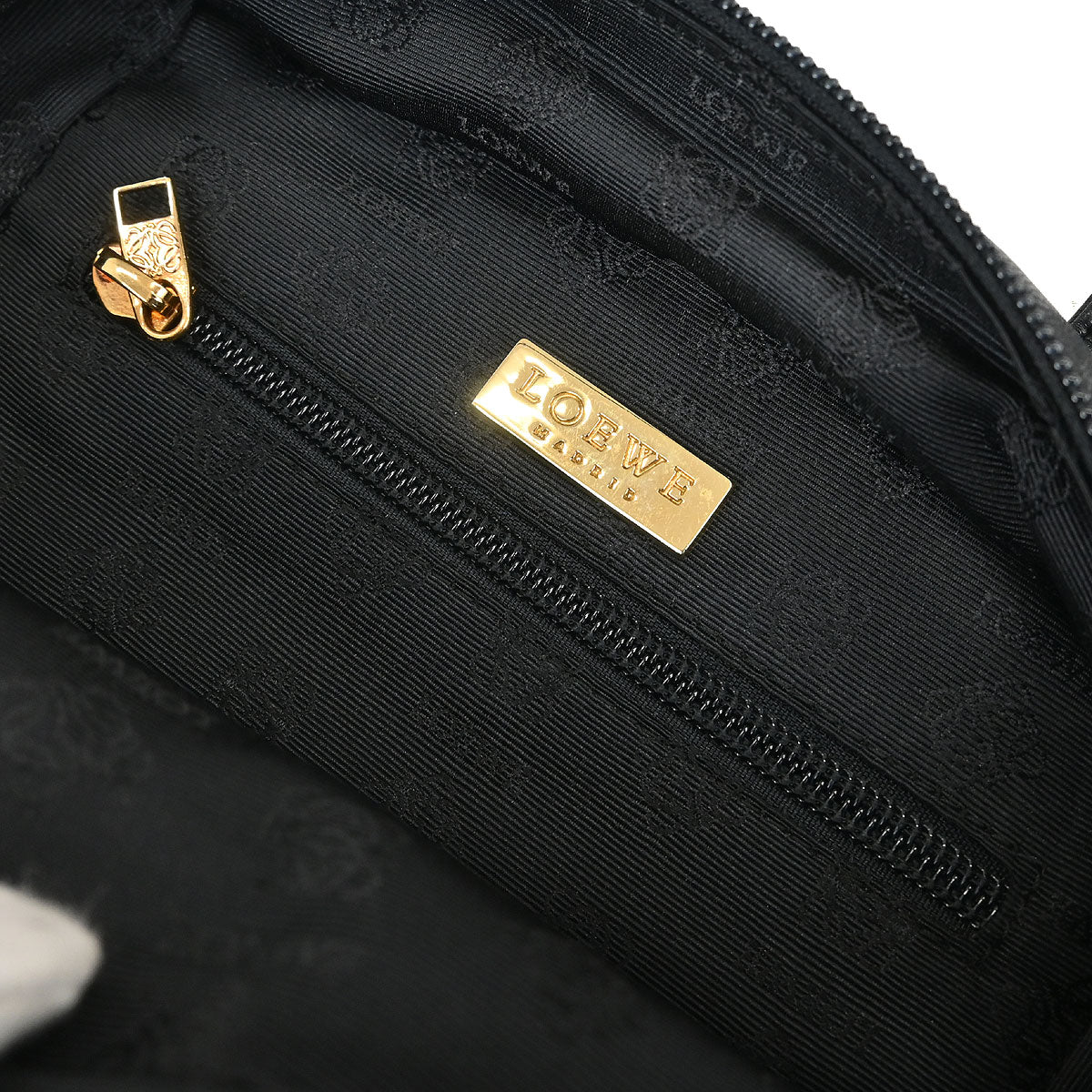 Loewe Black Lambskin Handbag