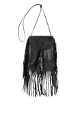 Anita Fringe Leather Crossbody Bag