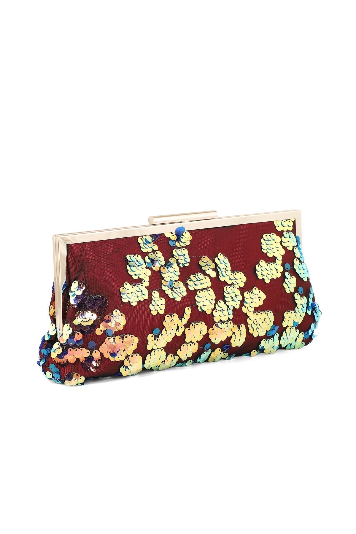 Fancy Clutch B20756-Red