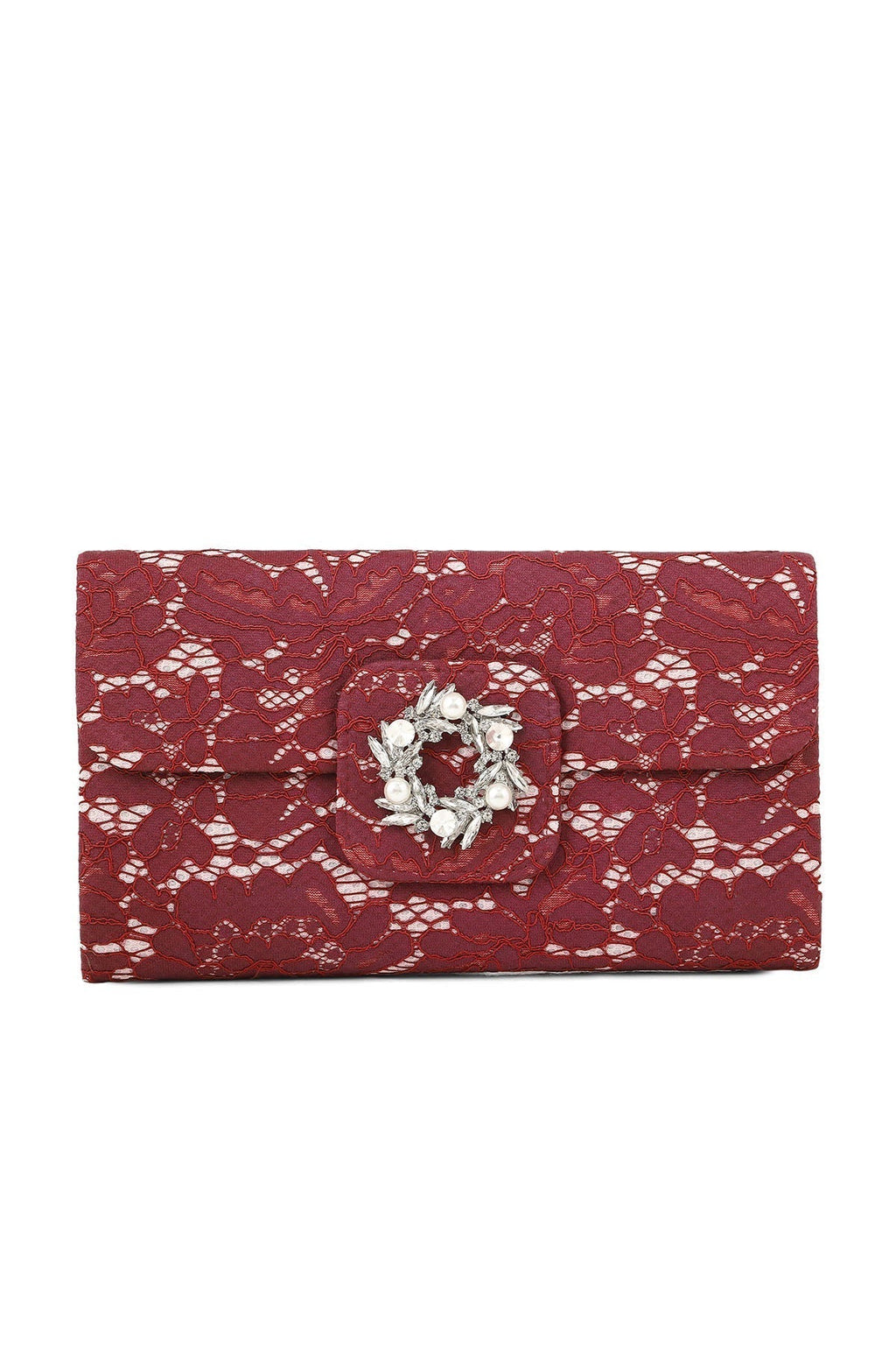 Fancy Clutch B21547-Coffee