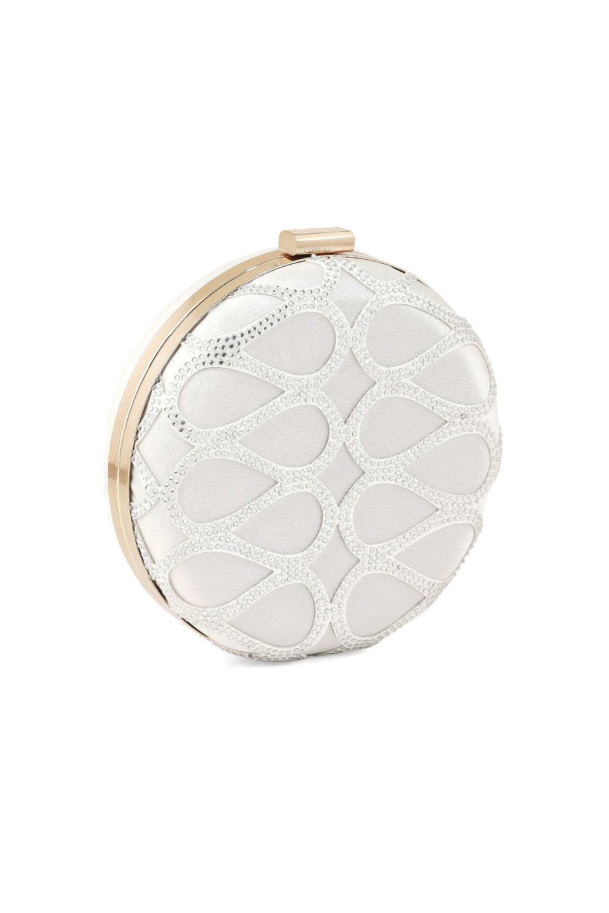 Fancy Clutch B21552-White