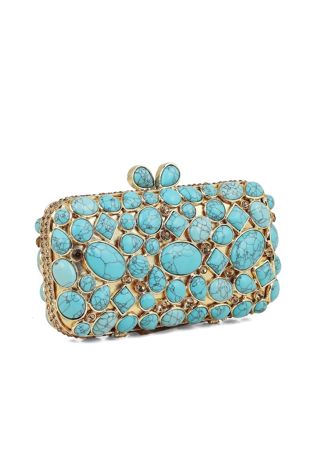Fancy Clutch B21637-Green