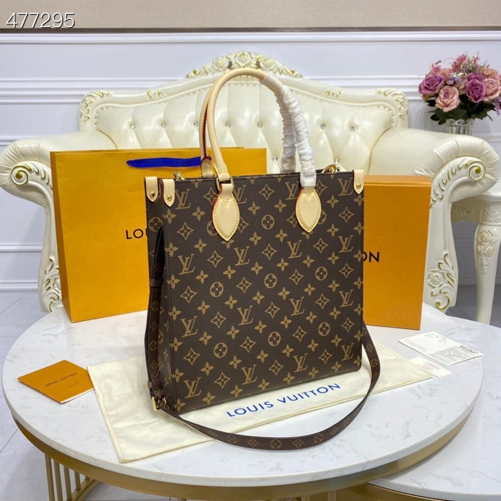Louis Vuitton Sac Plat PM Monogram Canvas For Women, WomenÃƒÂ¢Ã¢â€šÂ¬Ã¢â€žÂ¢s Handbags, Shoulder And Crossbody Bags 11.8in/30cm Louis Vuitton M45848