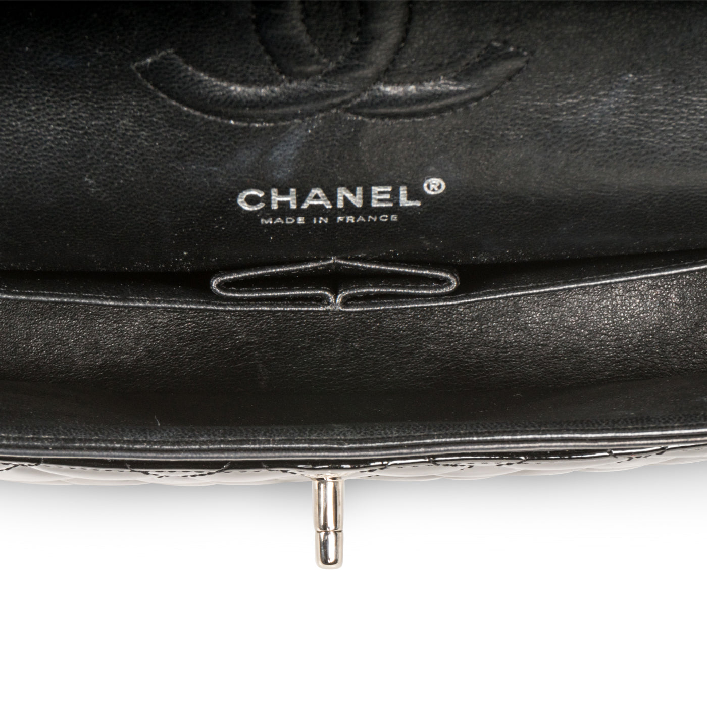 Classic Flap Bag - Medium - Patent Black