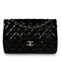 Classic Flap Bag - Jumbo - Patent