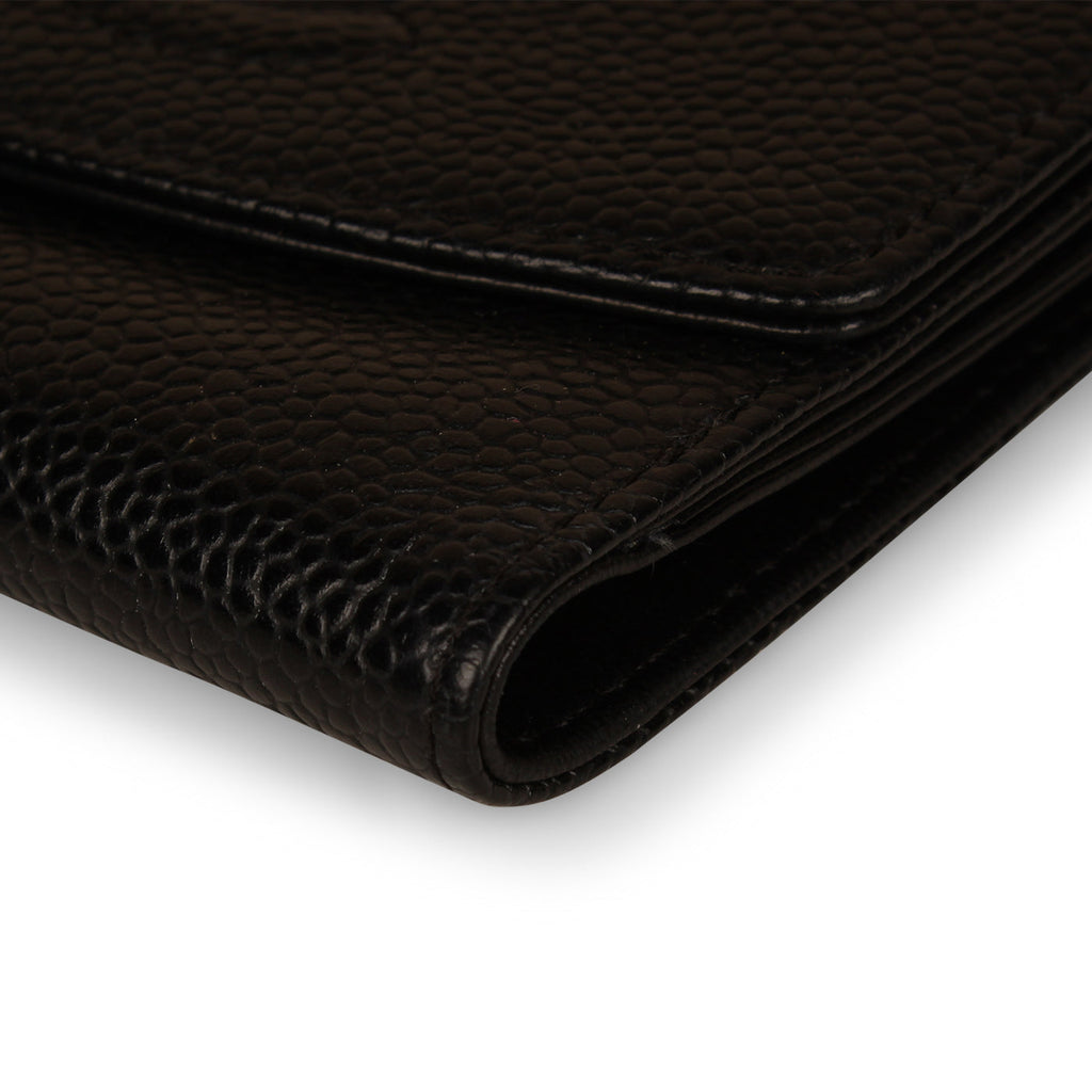 Vintage Classic Wallet - Black Caviar
