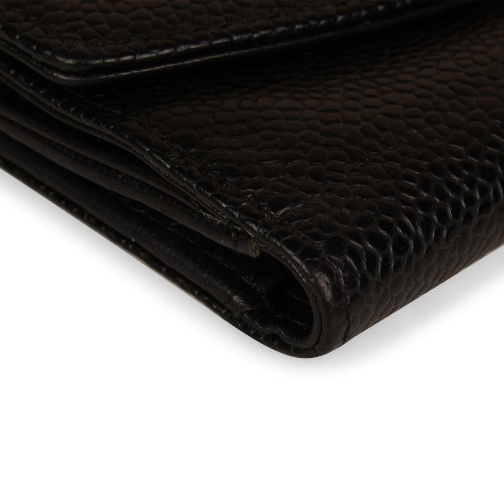 Vintage Classic Wallet - Black Caviar