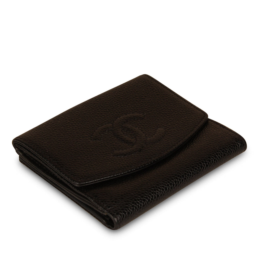 Vintage Classic Wallet - Black Caviar