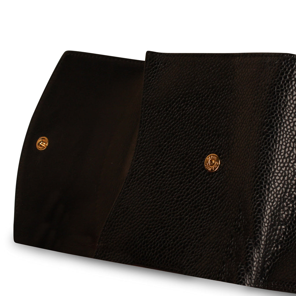 Vintage Classic Wallet - Black Caviar