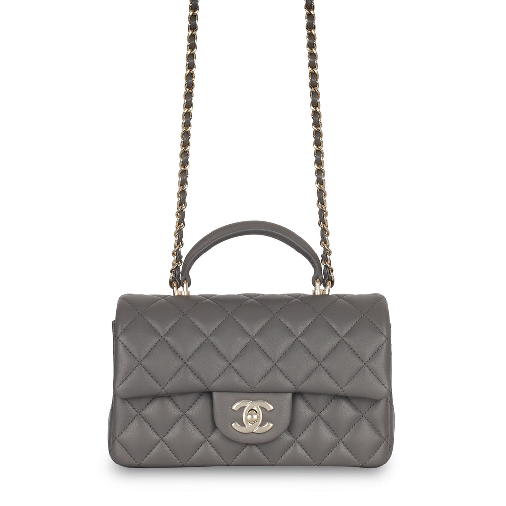 Classic Flap Bag - Mini Rectangular Top Handle