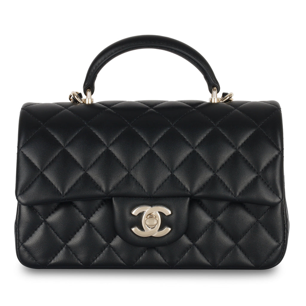 Classic Flap Bag - Mini Rectangular Top Handle
