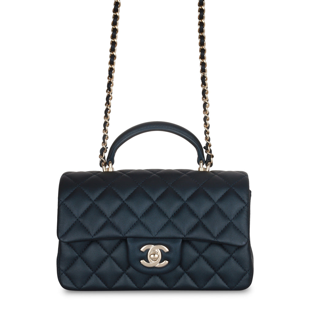 Classic Flap Bag - Mini Rectangular Top Handle