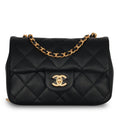Mini Flap Bag - Heart Chain