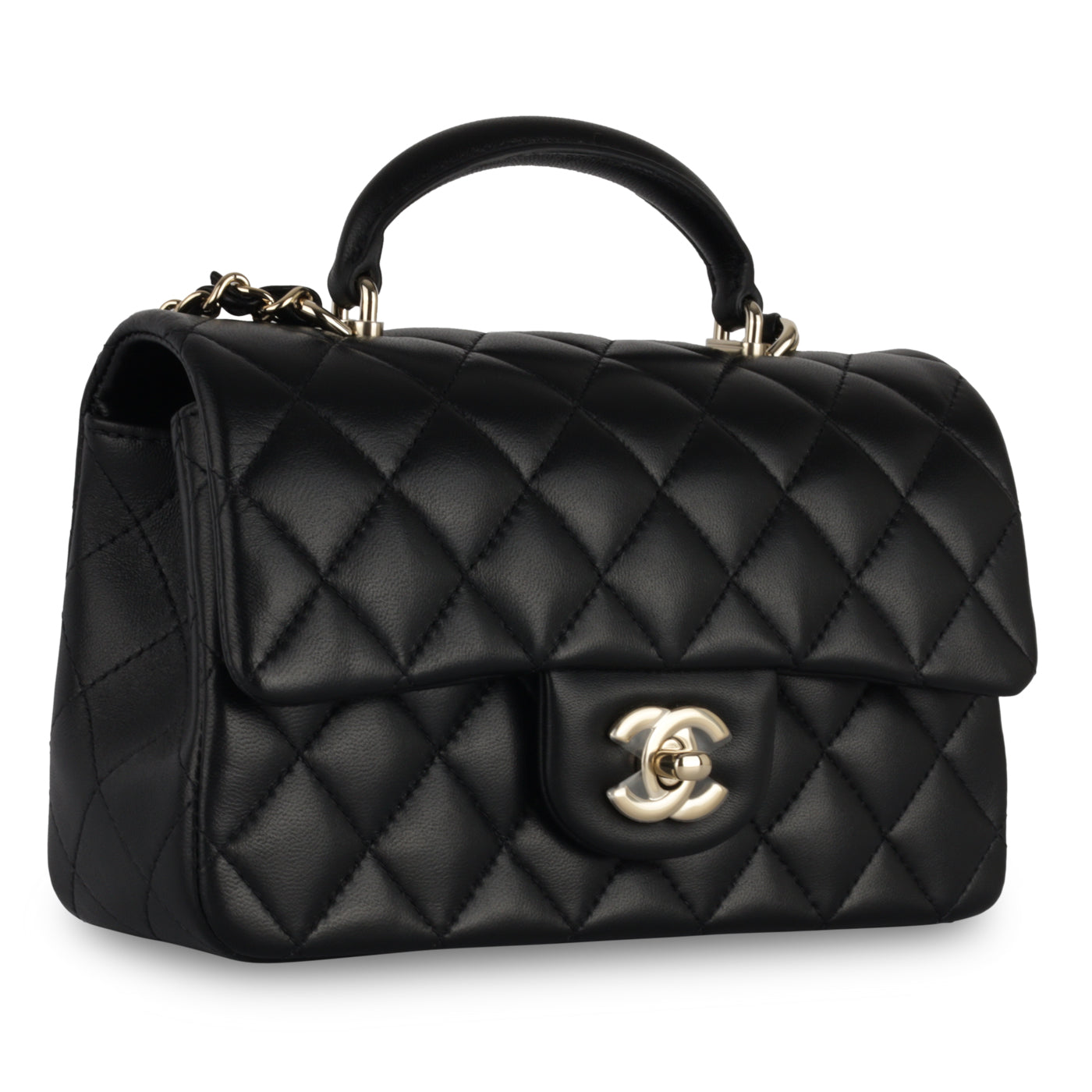 Classic Flap Bag - Mini Rectangular Top Handle