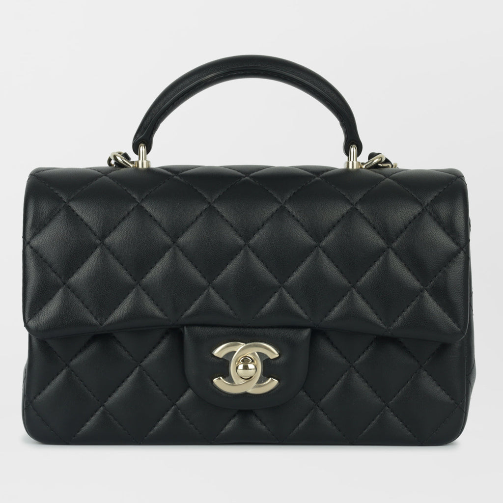 Classic Flap Bag - Mini Rectangular Top Handle
