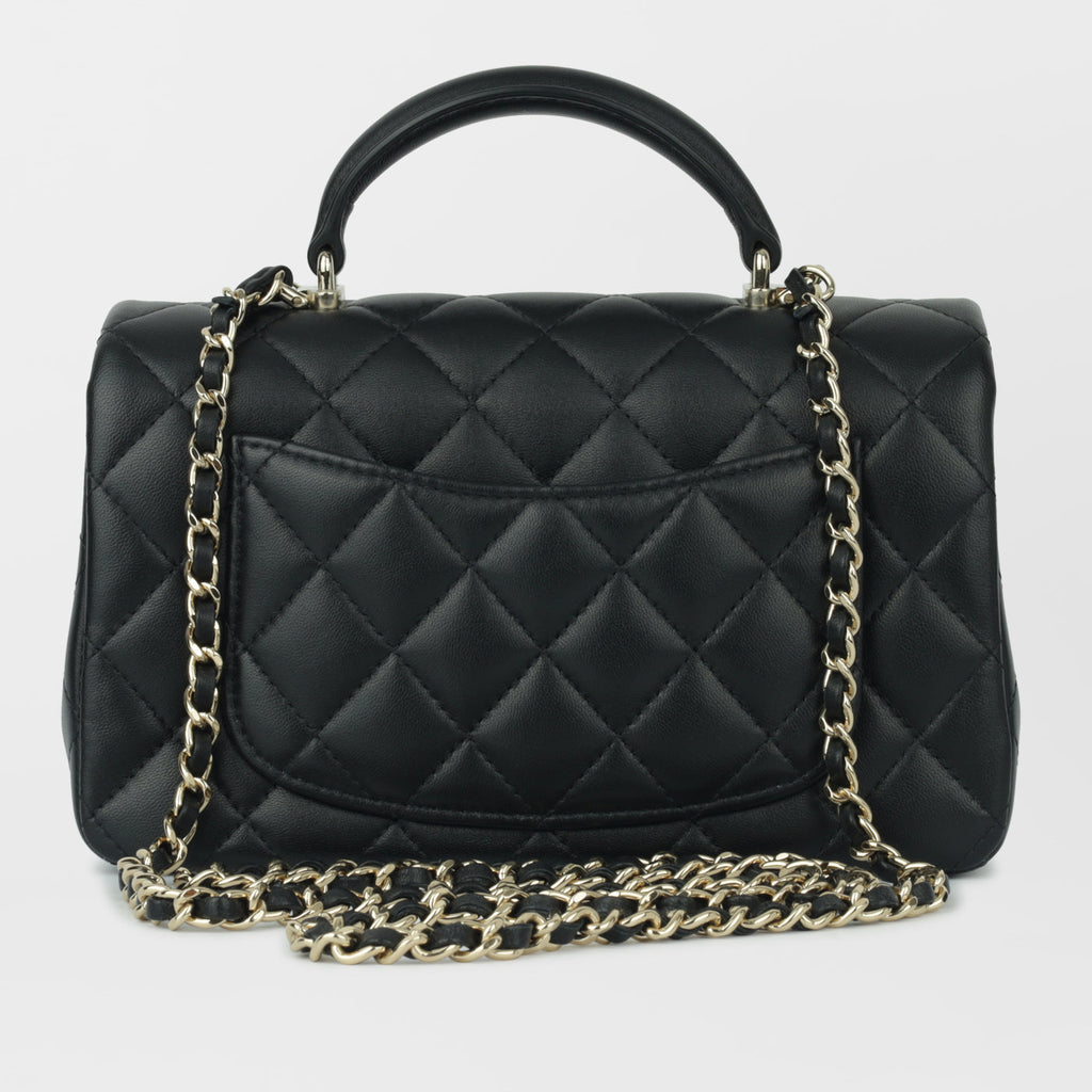 Classic Flap Bag - Mini Rectangular Top Handle
