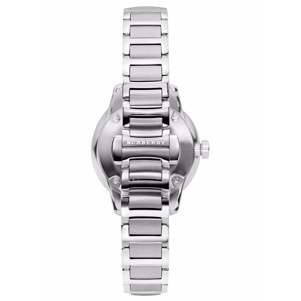 Ladies / Womens SiLouis Vuittoner The Classic Stainless Steel Burberry Designer Watch BU10108