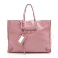 Balenciaga Agneau Motocross Classic Weekender Tote