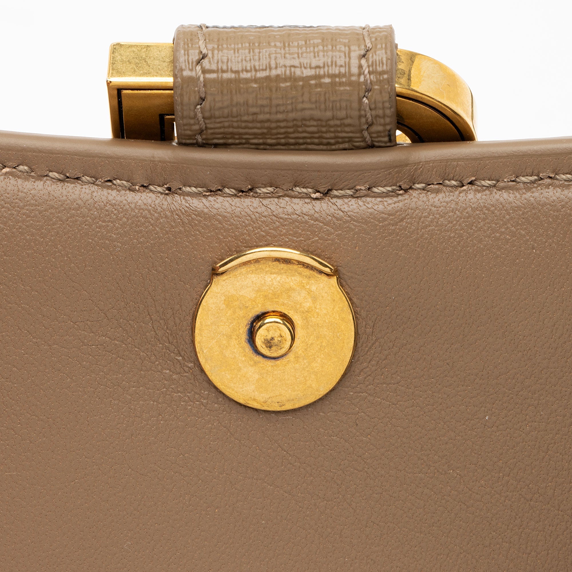 Balenciaga BB Monogram Canvas Hourglass XS Satchel