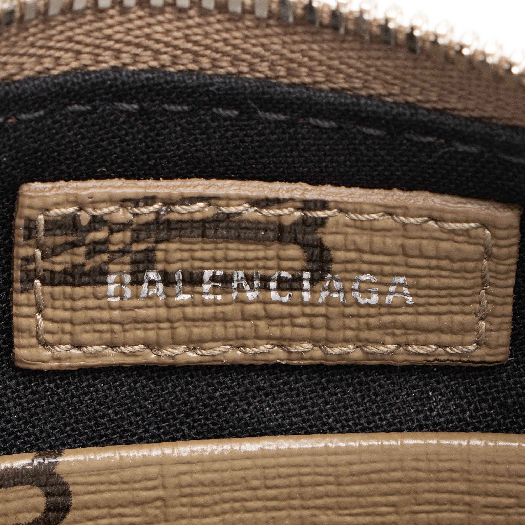 Balenciaga BB Monogram Canvas Le Cagole Mini Crossbody