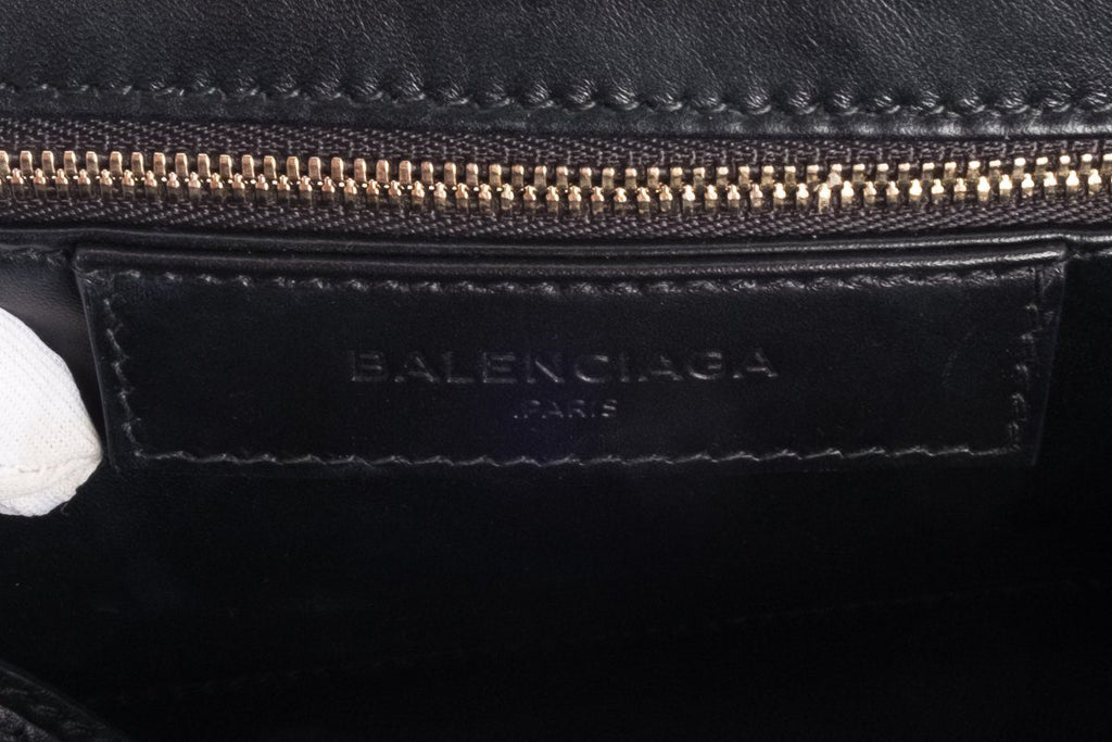 Balenciaga Burgundy Python Shoulder Bag