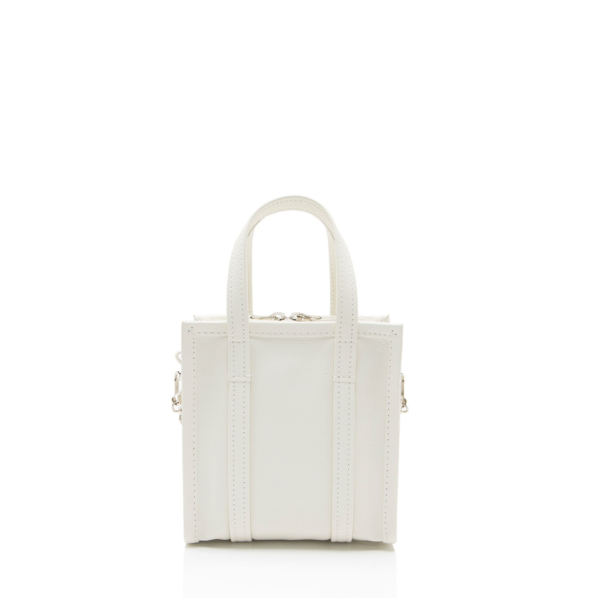 Balenciaga Leather Bazar XXS Shopper Tote