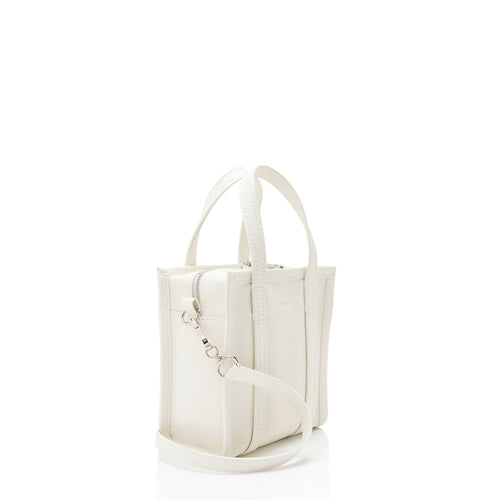 Balenciaga Leather Bazar XXS Shopper Tote