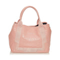 Balenciaga Navy Cabas S Leather Tote Bag (SHG-27677)