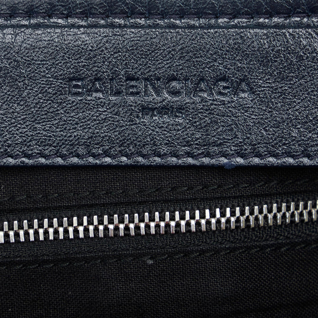 Balenciaga Navy Cabas S Tote (SHG-LSMOX8)