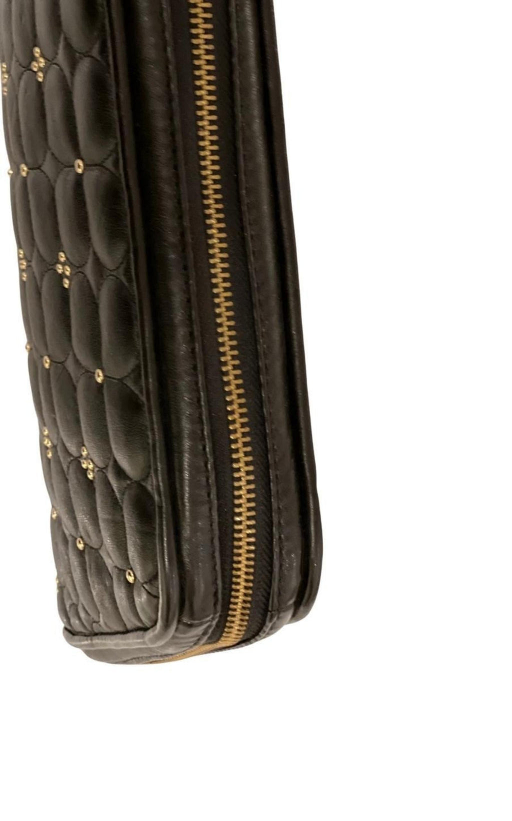Black Leather Clutch