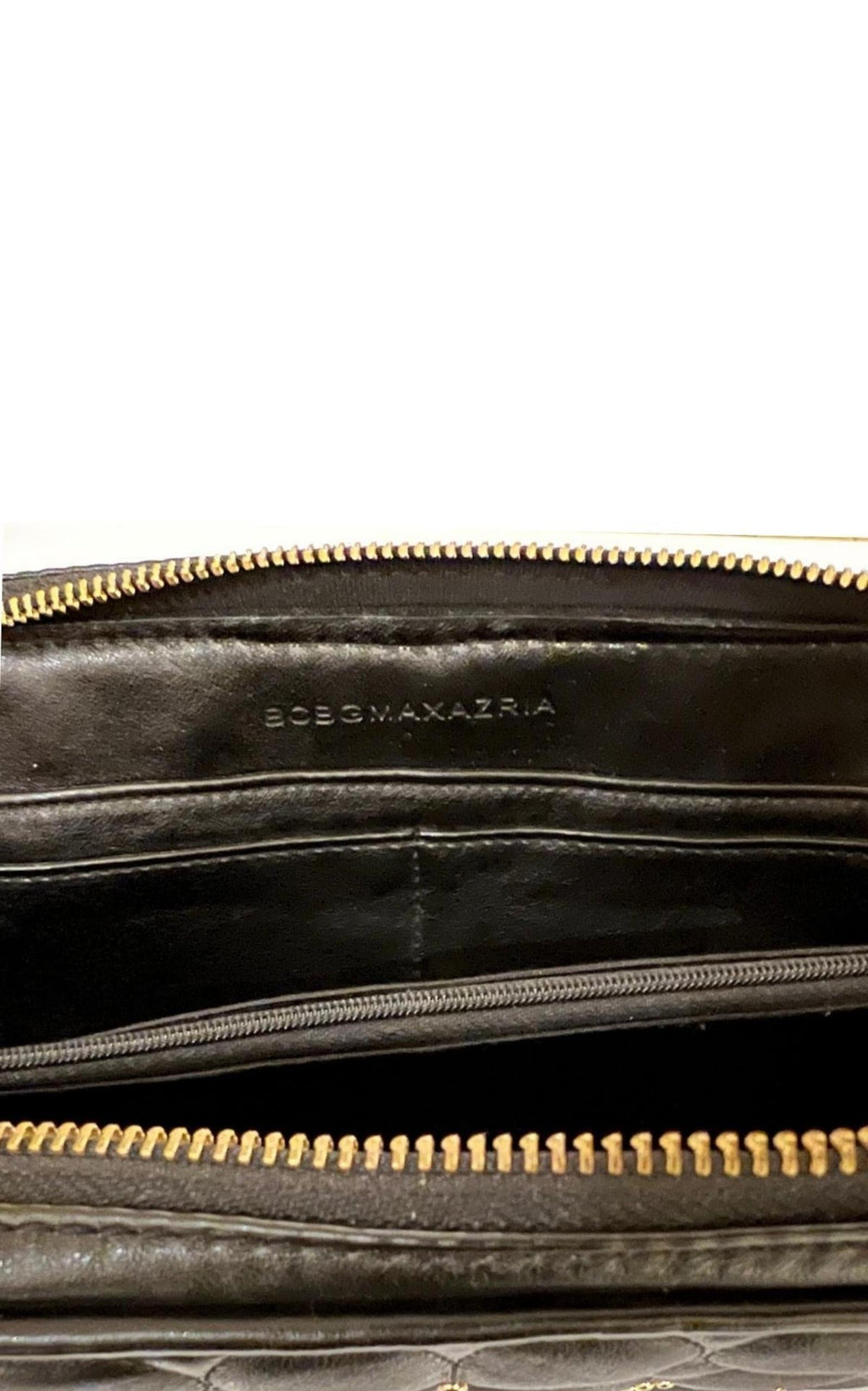 Black Leather Clutch