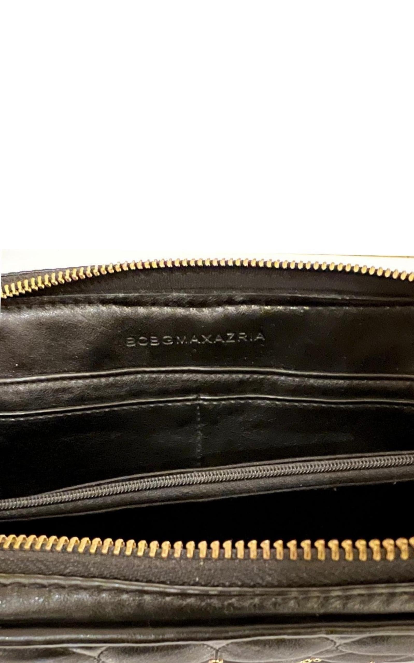 Black Leather Clutch