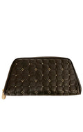 Black Leather Clutch