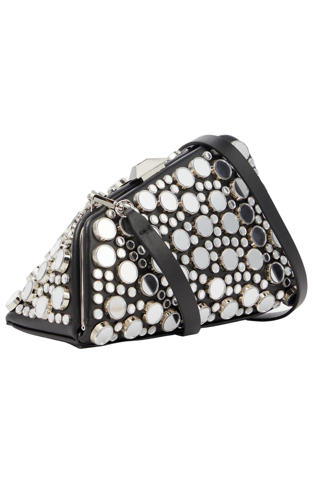 Black Midnight Workmanship Mirror Clutch