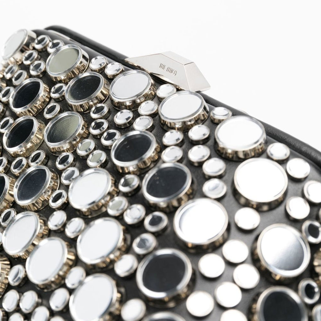 Black Midnight Workmanship Mirror Clutch
