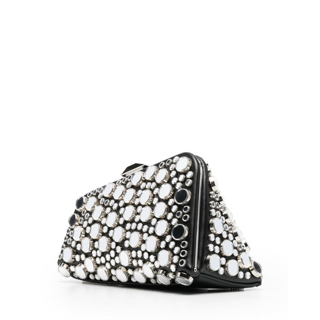 Black Midnight Workmanship Mirror Clutch