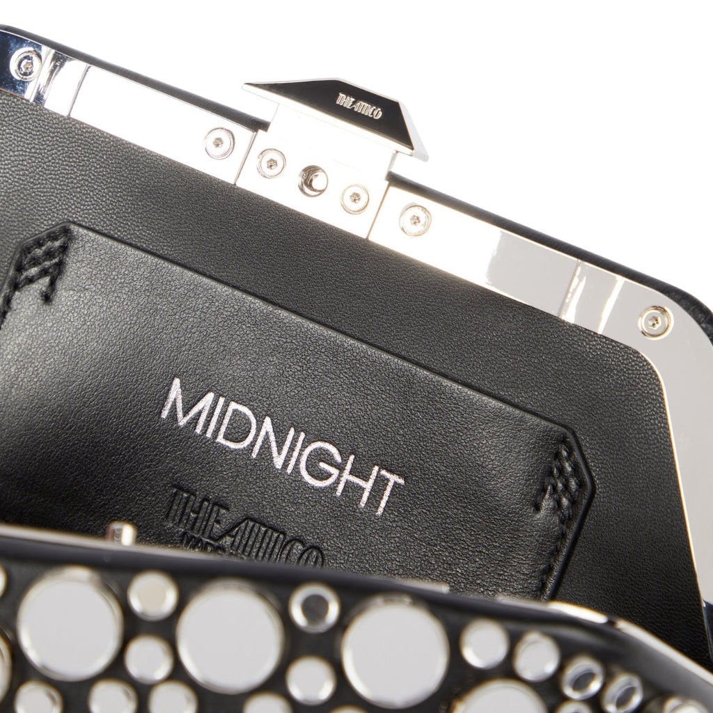 Black Midnight Workmanship Mirror Clutch
