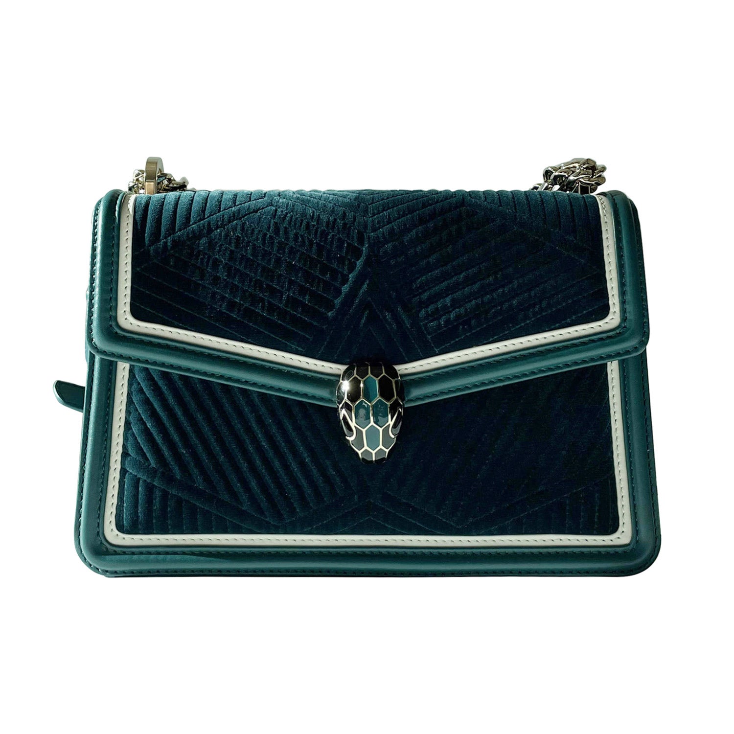 Bottega Venetalgari VeLouis Vuittonet Serpenti Diamond Blast Shoulder Bag
