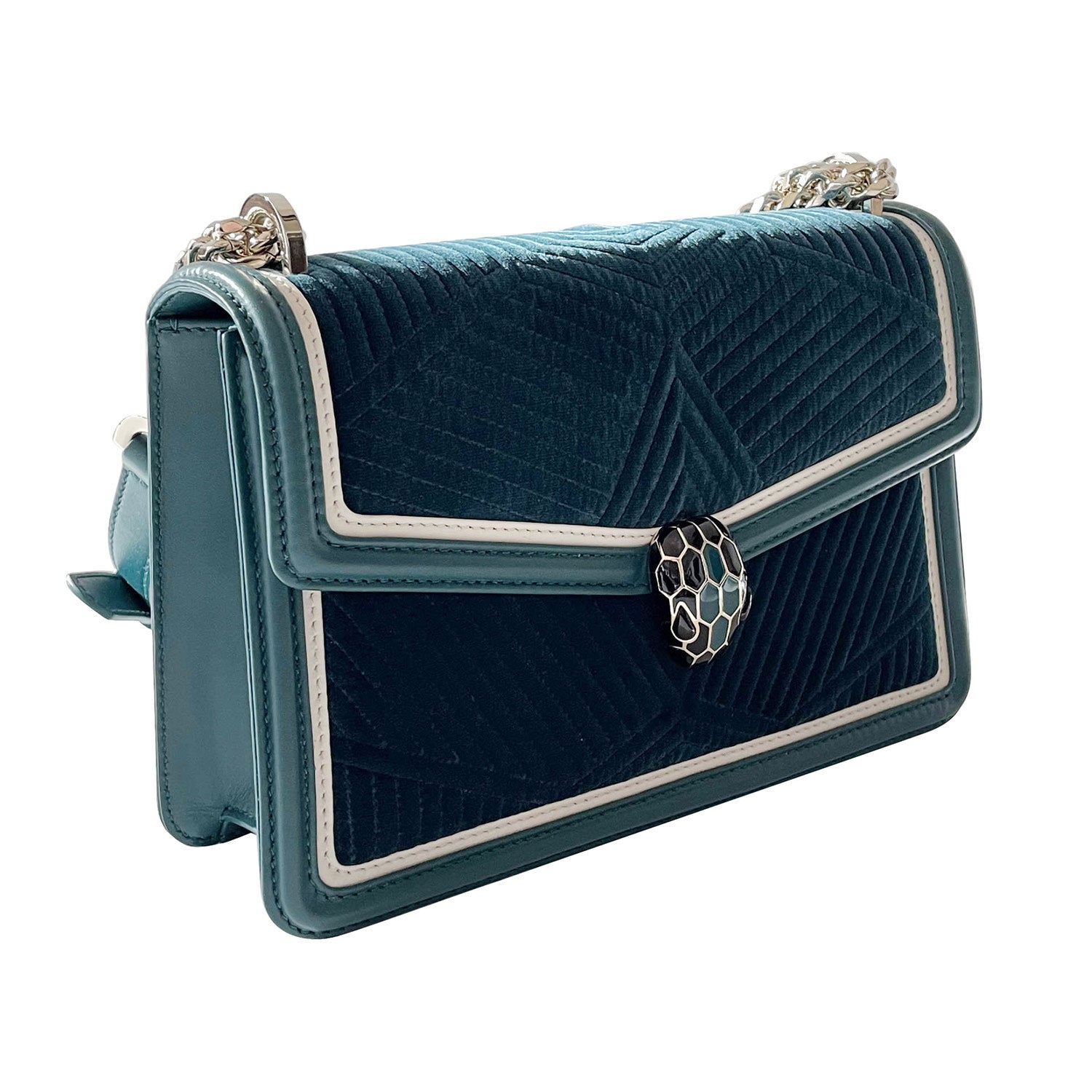 Bottega Venetalgari VeLouis Vuittonet Serpenti Diamond Blast Shoulder Bag