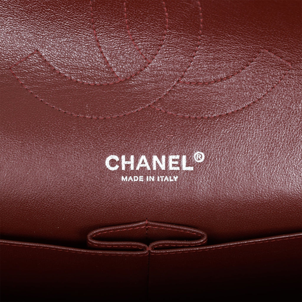 Pre-owned Chanel Jumbo Classic Double Flap Bag Black Caviar SiLouis Vuittoner Hardware