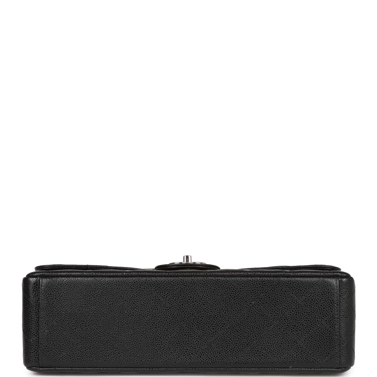 Chanel Maxi Classic Double Flap Bag Black Quilted Caviar SiLouis Vuittoner Hardware