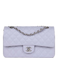 Chanel Medium Classic Double Flap Light Purple Caviar SiLouis Vuittoner Hardware