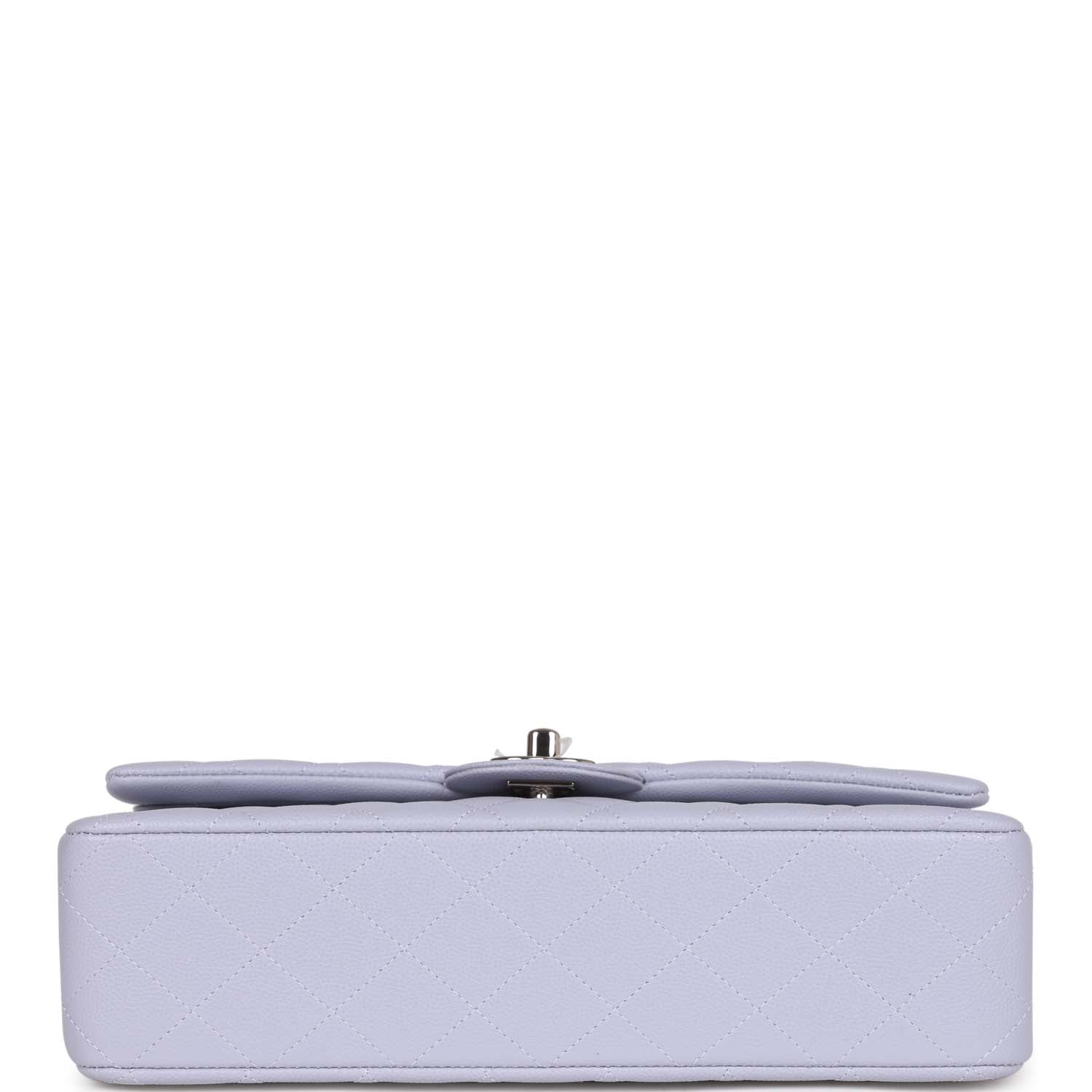 Chanel Medium Classic Double Flap Light Purple Caviar SiLouis Vuittoner Hardware