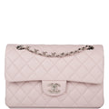 Chanel Small Classic Double Flap Bag Light Purple Lambskin SiLouis Vuittoner Hardware