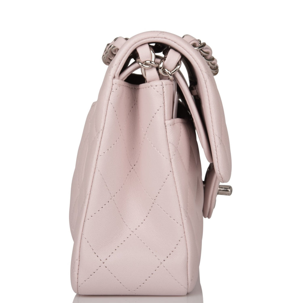 Chanel Small Classic Double Flap Bag Light Purple Lambskin SiLouis Vuittoner Hardware