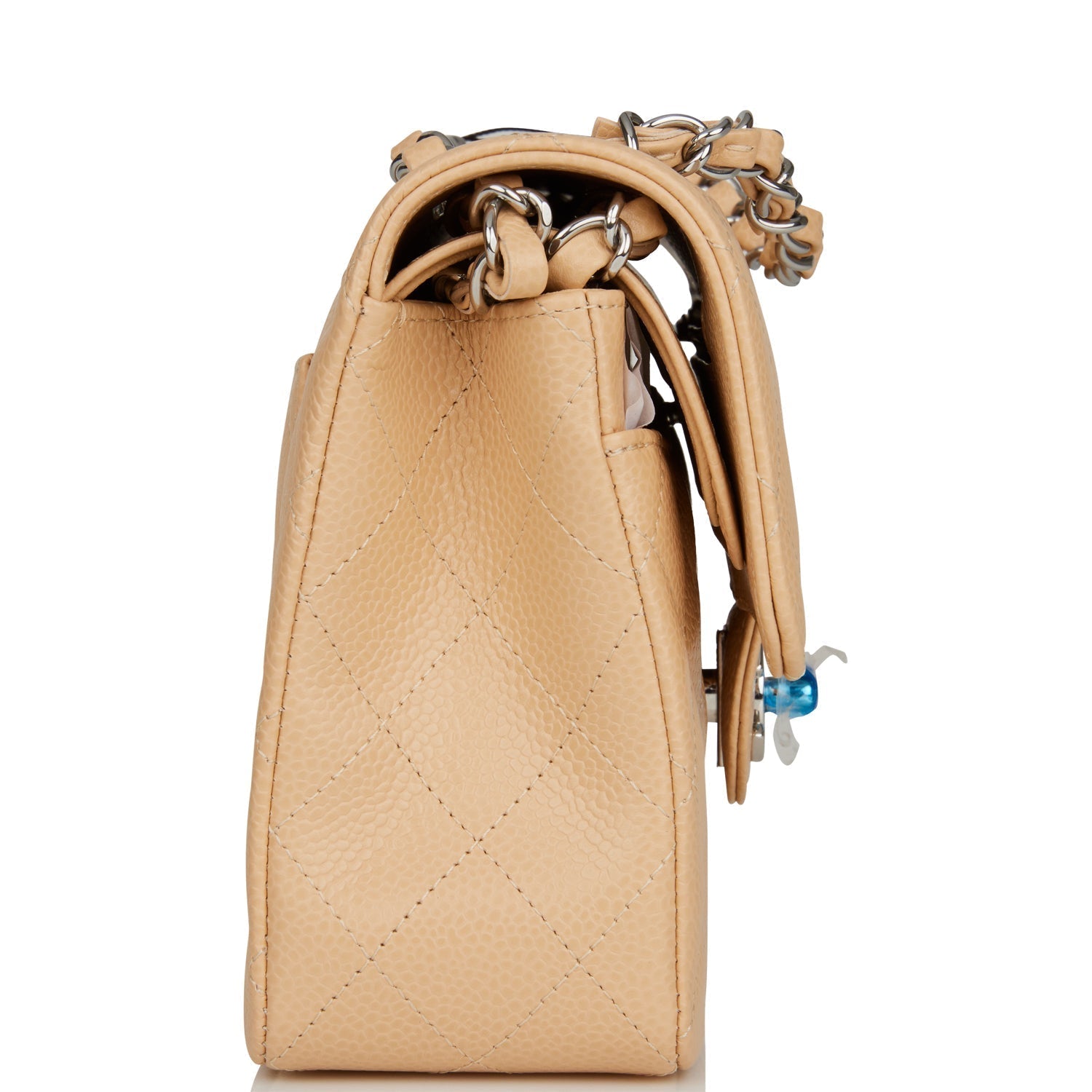 Chanel Small Classic Double Flap Bag Beige Caviar SiLouis Vuittoner Hardware