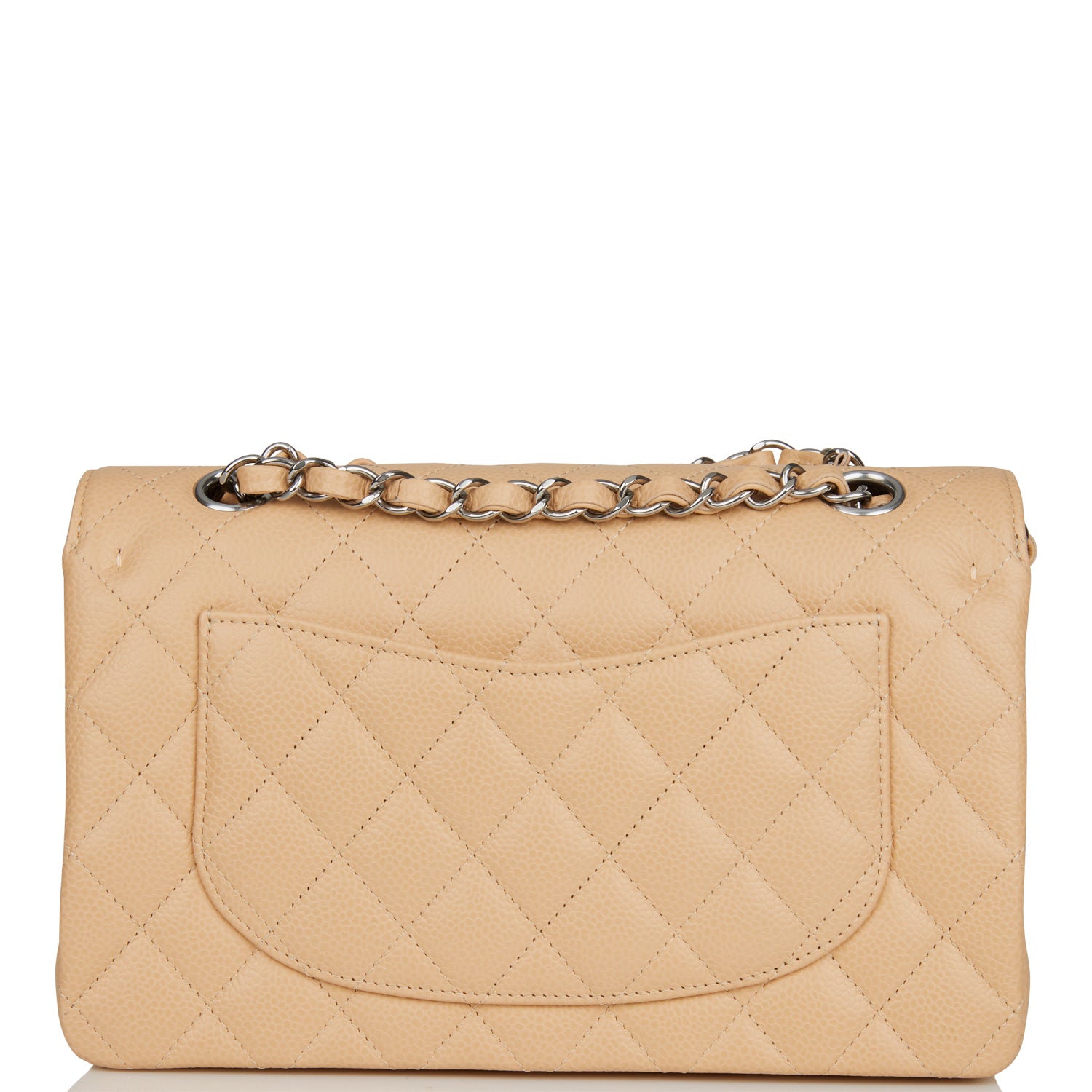 Chanel Small Classic Double Flap Bag Beige Caviar SiLouis Vuittoner Hardware